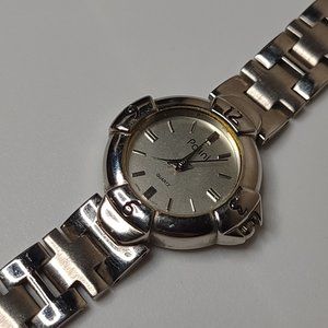 Silver Tone Metal Polini Watch